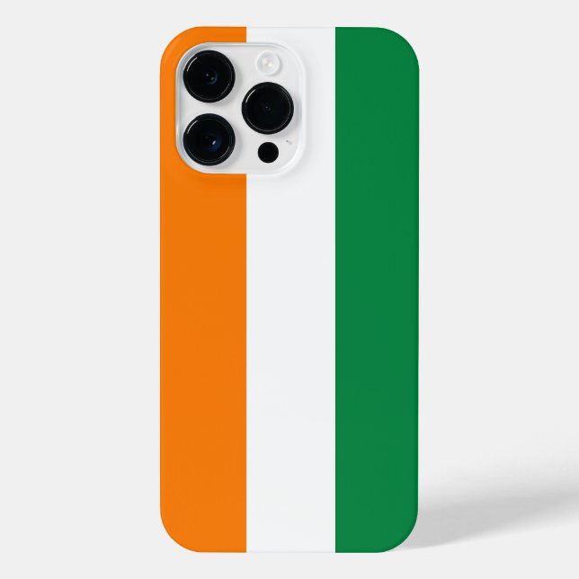 Ivory Coast flag iPhone Case (Back)
