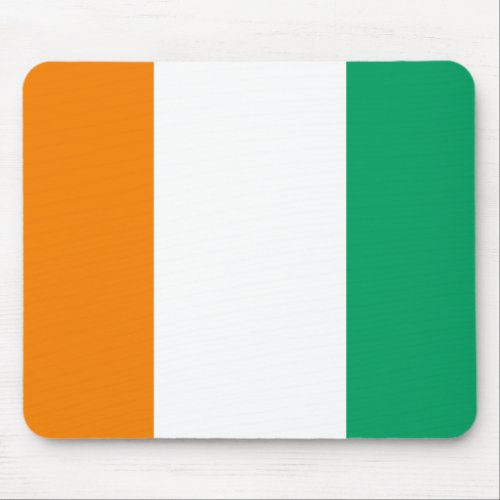 Ivory Coast Flag Mouse Pad