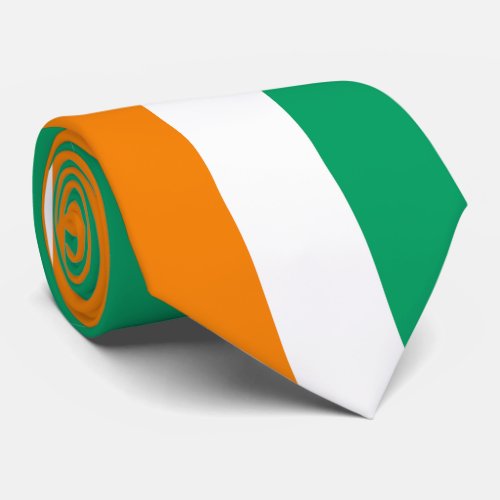Ivory Coast Flag Neck Tie