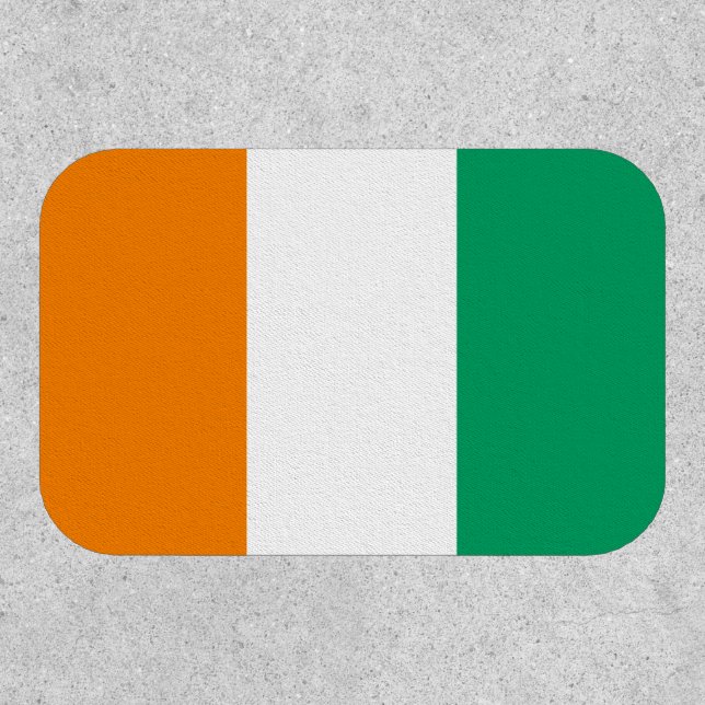 Ivory Coast Flag Patch (Front)