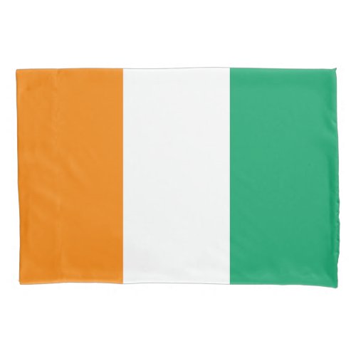 Ivory Coast Flag Pillow Case