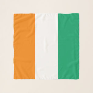 Ivory Coast Flag Scarf