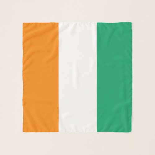 Ivory Coast Flag Scarf