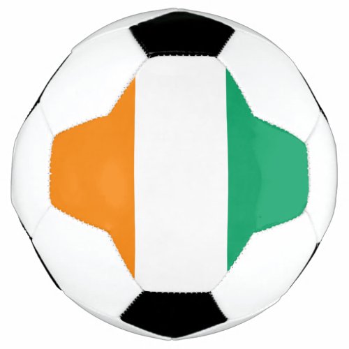 Ivory Coast Flag Soccer Ball