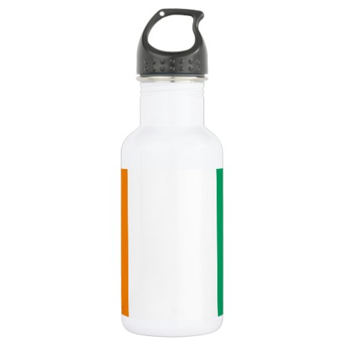 Ivory Coast Flag Stainless Steel Water Bottle