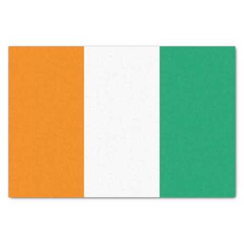 Ivory Coast Flag Tissue Paper