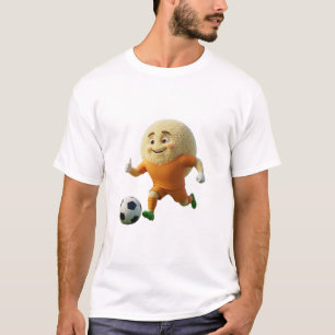 Ivory Coast Garba Soccer Mascot T-Shirt - Group D
