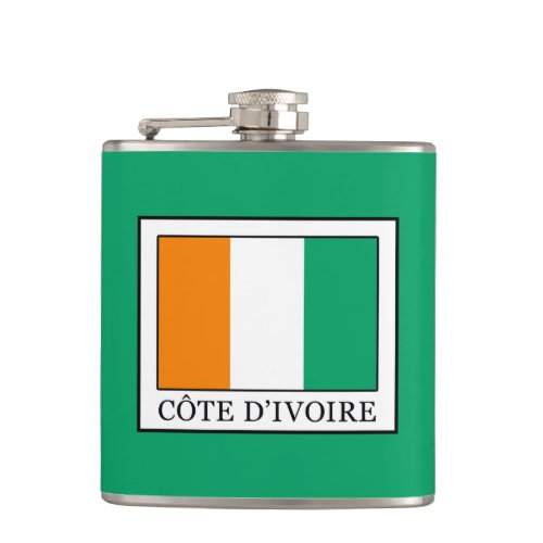 Ivory Coast Hip Flask