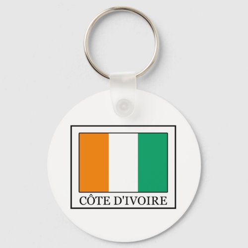 Ivory Coast Keychain
