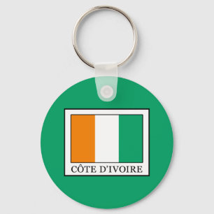 Ivory Coast Keychain