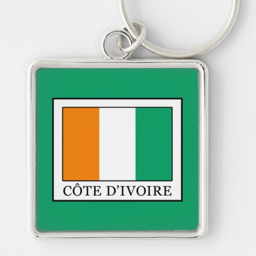 Ivory Coast Keychain
