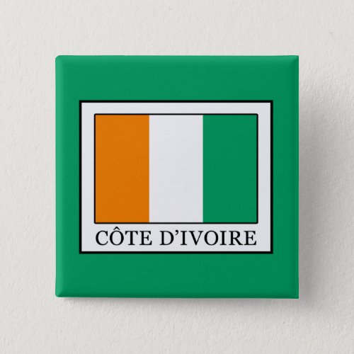 Ivory Coast Pinback Button