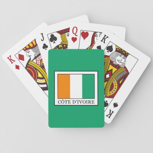 Ivory Coast Poker Cards