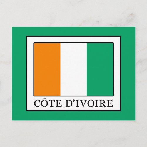 Ivory Coast Postcard