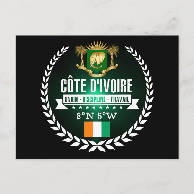 Ivory Coast Postcard (Front)