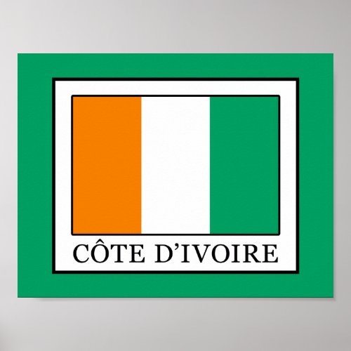 Ivory Coast Poster