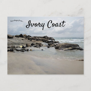 Ivory Coast Republic of Côte D'Ivoire Postcard