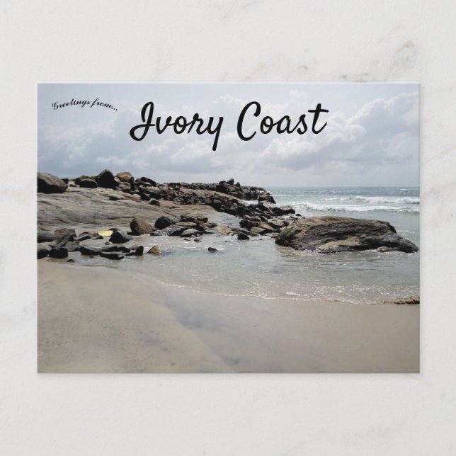 Ivory Coast  Republic of Côte D'Ivoire Postcard (Front)