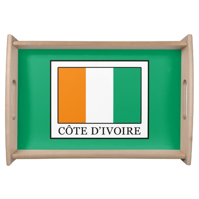Ivory Coast Serving Tray (Front)