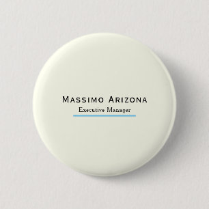 Ivory Color Plain Modern Minimalist  Button