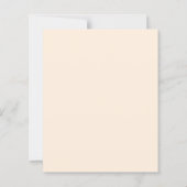 Ivory Color Plain Professional Modern Minimalist (Back)