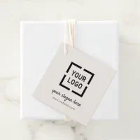 Kraft Custom Printed Retail Hang Tags with String | Zazzle