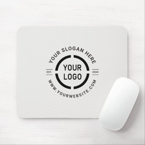 Ivory custom Logo branded promotional Mouse Pad