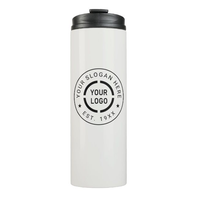 Ivory custom Logo branded promotional Thermal Tumb Thermal Tumbler (Front)