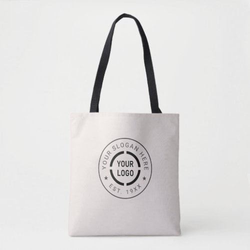 Ivory custom Logo branded promotional Tote Bag