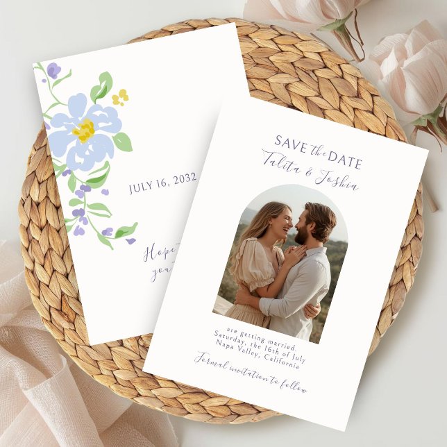 Ivory | Elegant Floral Arch Script Wedding  (Creator Uploaded)