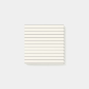 Ivory Elegant Stationery Post-it Notes