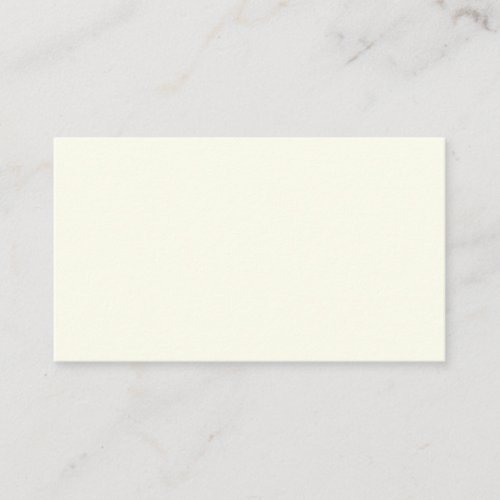 Ivory Flat Place Card