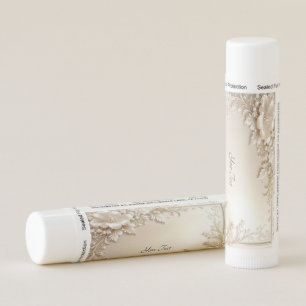 Ivory Flowers Lip Balm