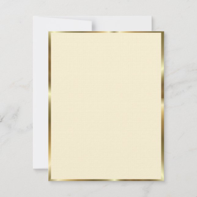 Ivory & Gold Trim (Front)