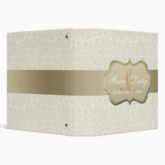 Ivory & Gold Wedding Planner/Album Binder