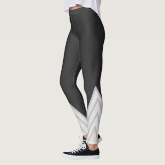 Ivory Gray Attoni Yoga Leggings