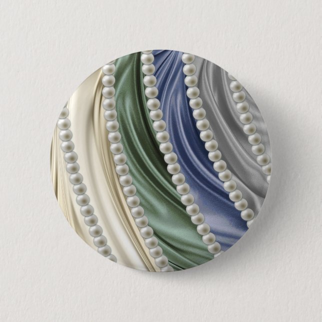Ivory,Green,Blue,gold,Silk - Button (Front)