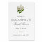 Ivory Hydrangea Bridal Shower Welcome Sign