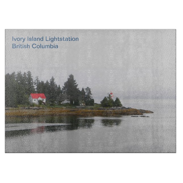Ivory Island Lightstation Cutting Board (Front)