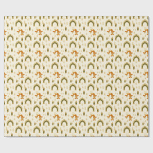Ivory Jharokha Diwali Wrapping Paper