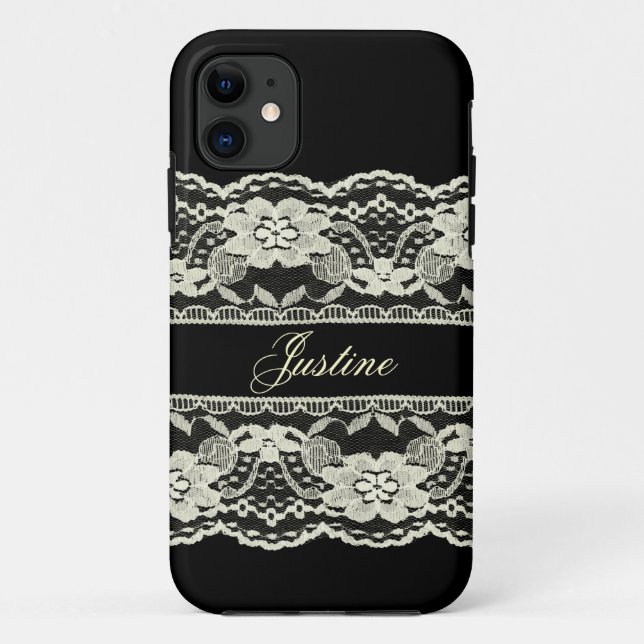 Ivory Lace iPhone 5 Case (Back)
