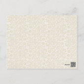 Ivory Lace Recipe Card Insert (Back)