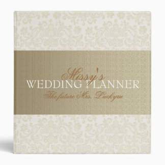 Wedding 3 Ring Binders | Zazzle