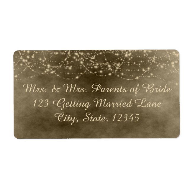 Ivory Lanterns Label (Front)