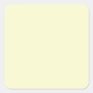 Solid Ivory White Colour Background Gifts On Zazzle Ivory Off White Solid Color Background Template Square Sticker