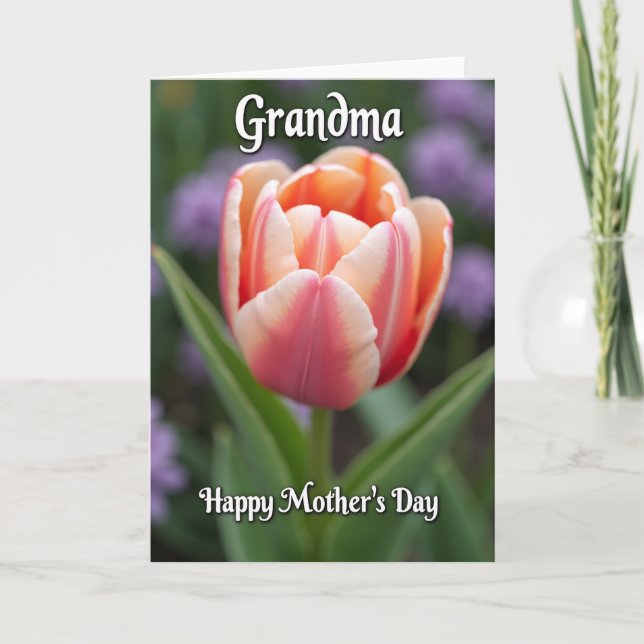 Ivory Petal Mothers Day Card (Front)