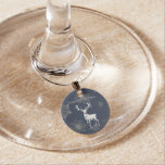 Ivory Reindeer Christmas | Blue Wine Charm