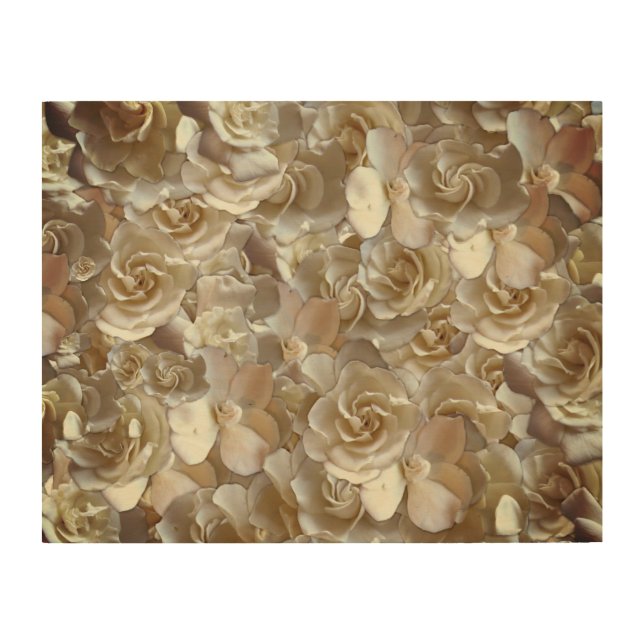 Ivory Rose Pattern – Elegant Floral Art (Front)