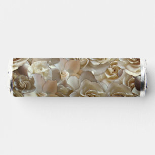 Ivory Rose Pattern – Elegant Floral Art Breath Savers® Mints