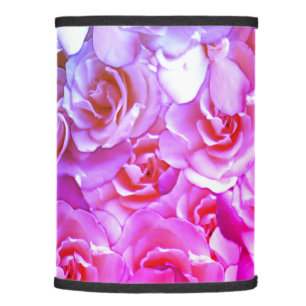 Ivory Rose Pattern – Elegant Floral Art Lamp Shade